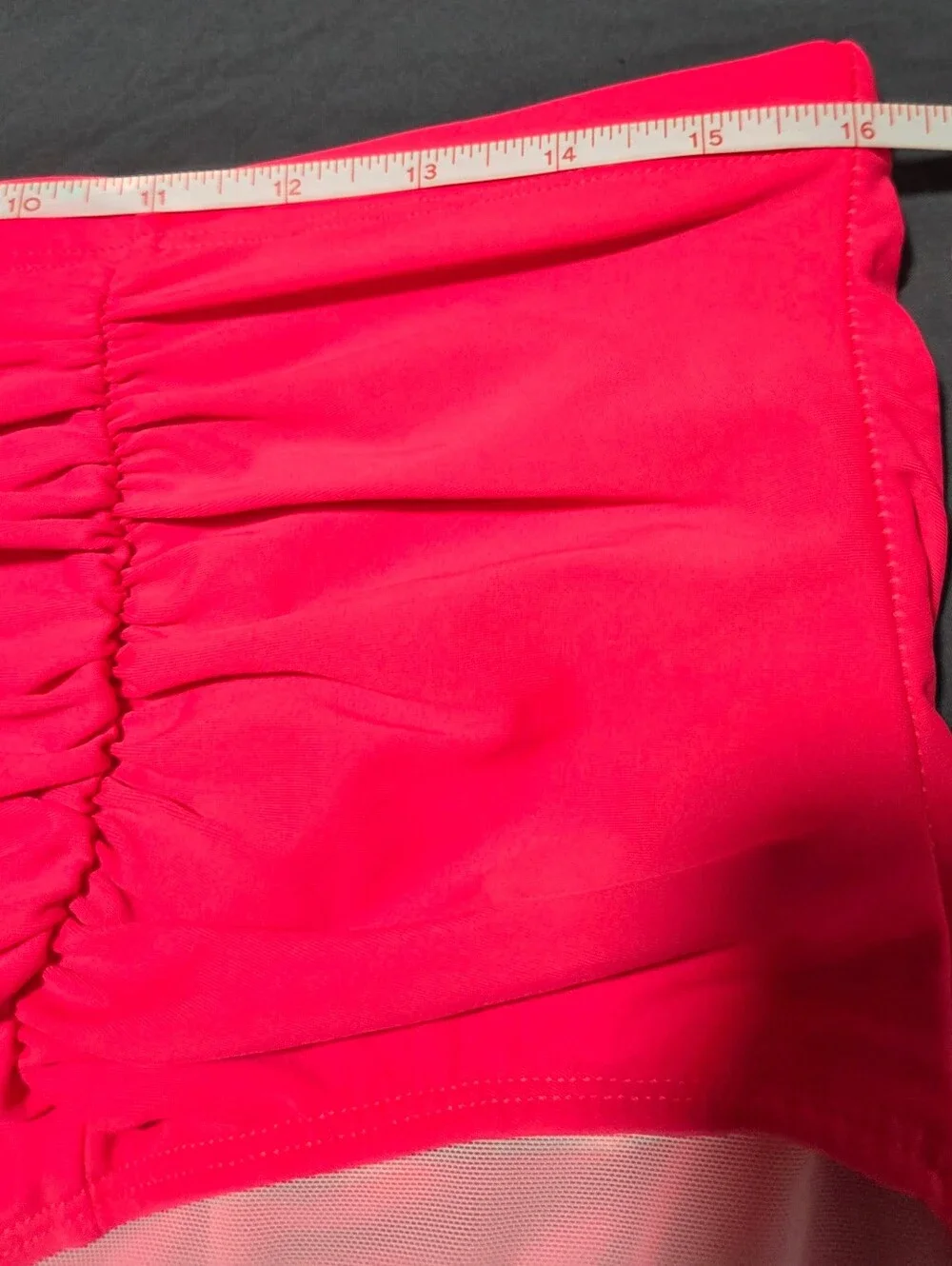 torrid High-Waist Ruched Bikini Bottoms - Neon Pink